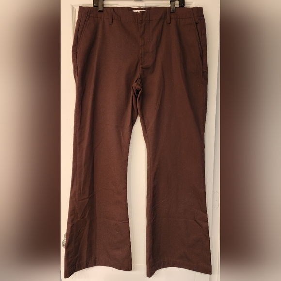 RE/DONE Wide Trouser in Chocolate size 32 - Picture 4 of 12